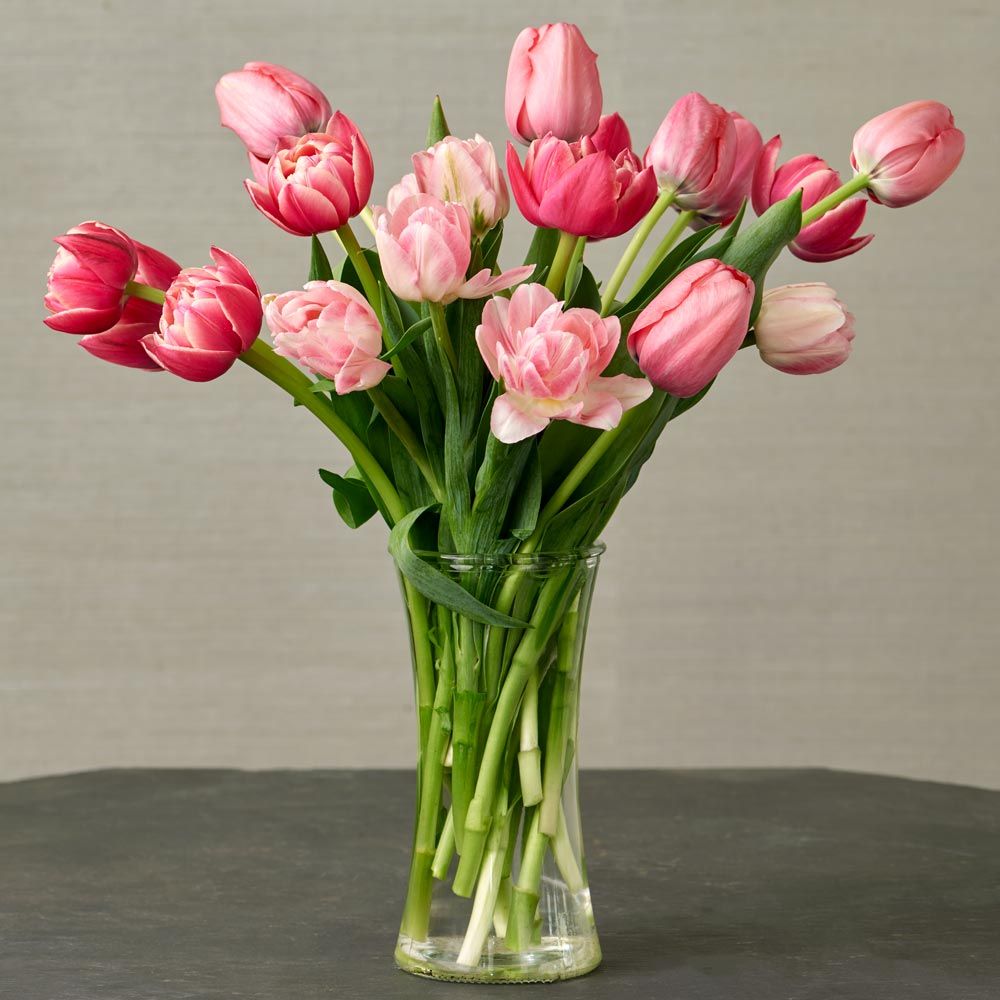Pink Tulip Bouquet | White Flower Farm