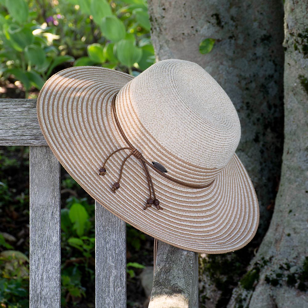 Gardening Womens Straw Sun Hat with Bow