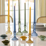  Glass Candlestick 